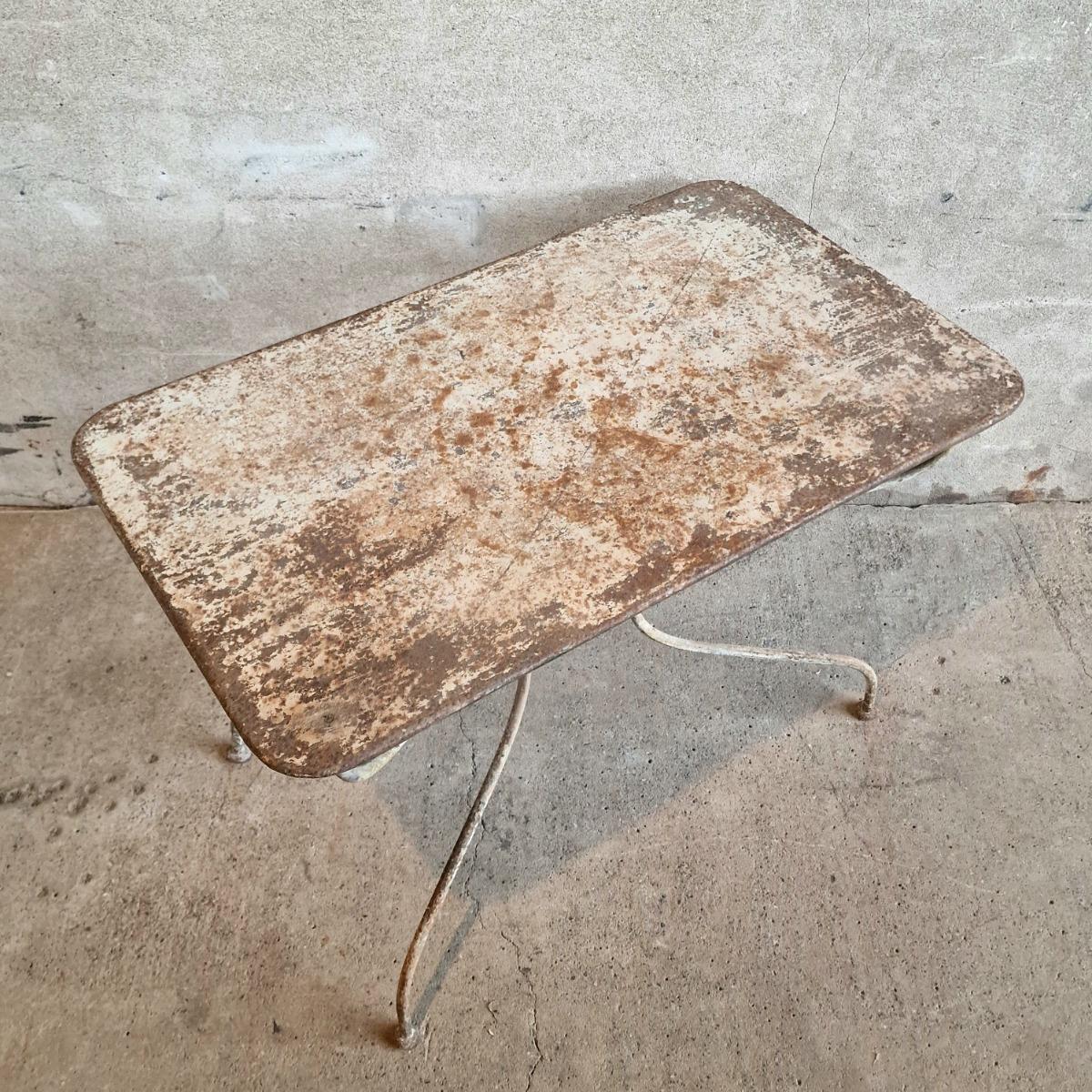 19thC garden table