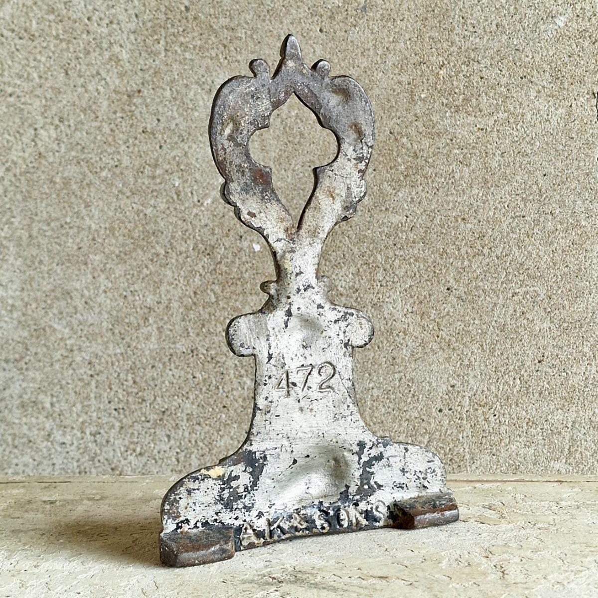 Cast iron Boot scraper and doorstop