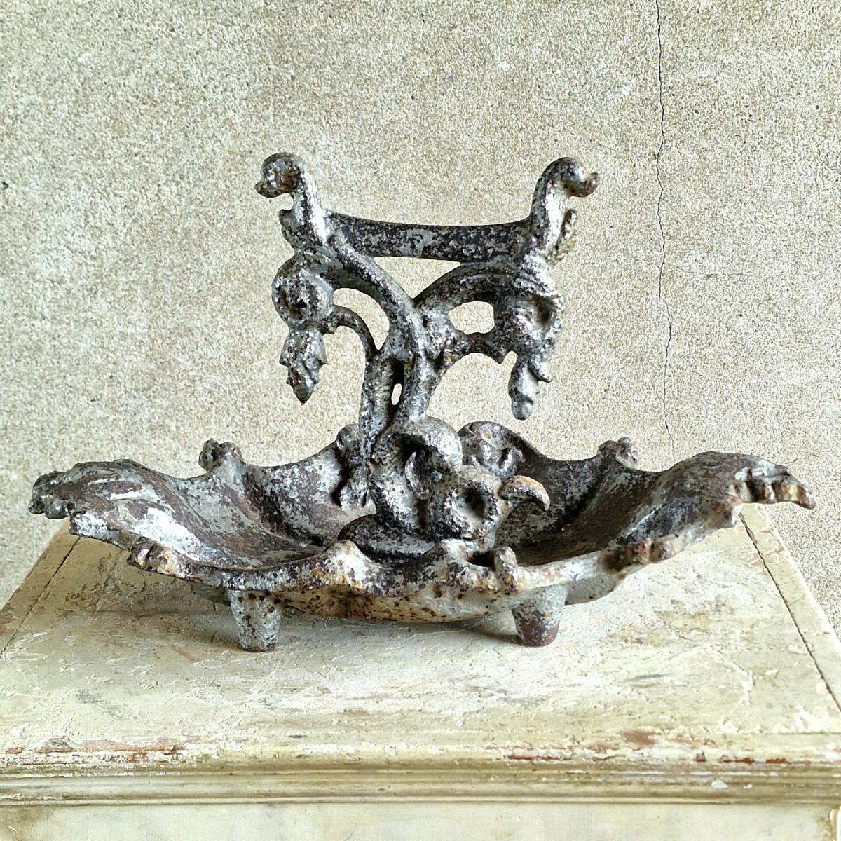 Cast iron Boot scraper and doorstop