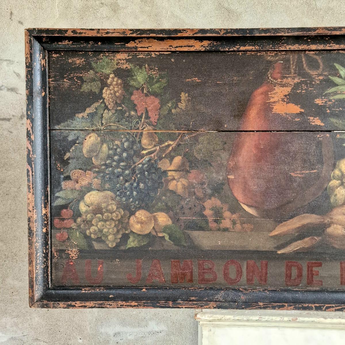 19thC restaurant painting