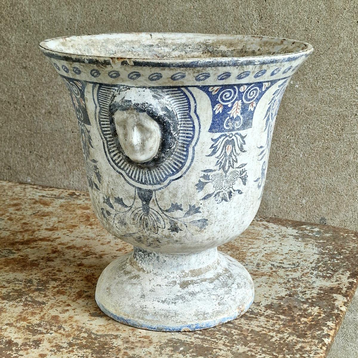 19thC Rouen urn