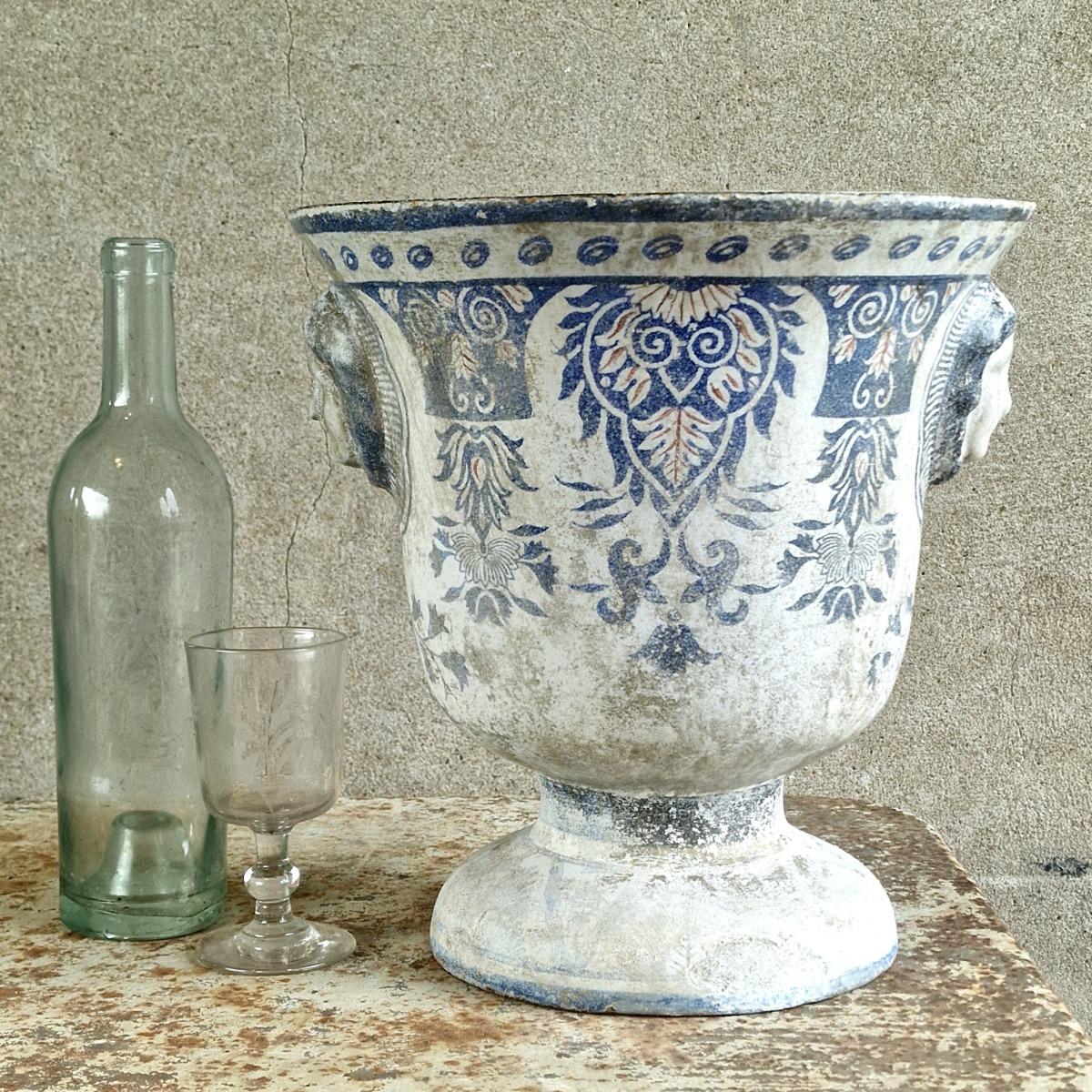 19thC Rouen urn