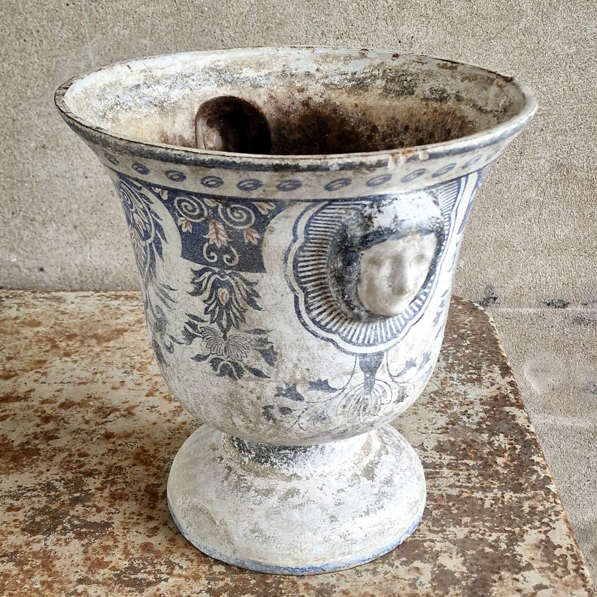 19thC Rouen urn