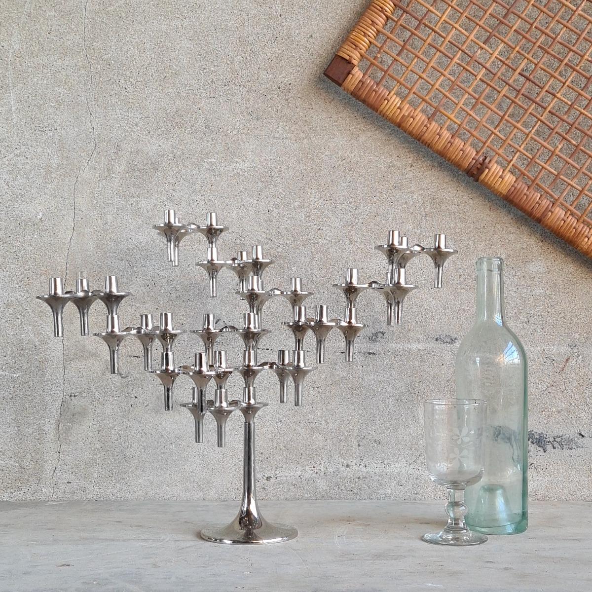 2 tree candle holders