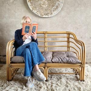 Bamboo 2 seater sofa