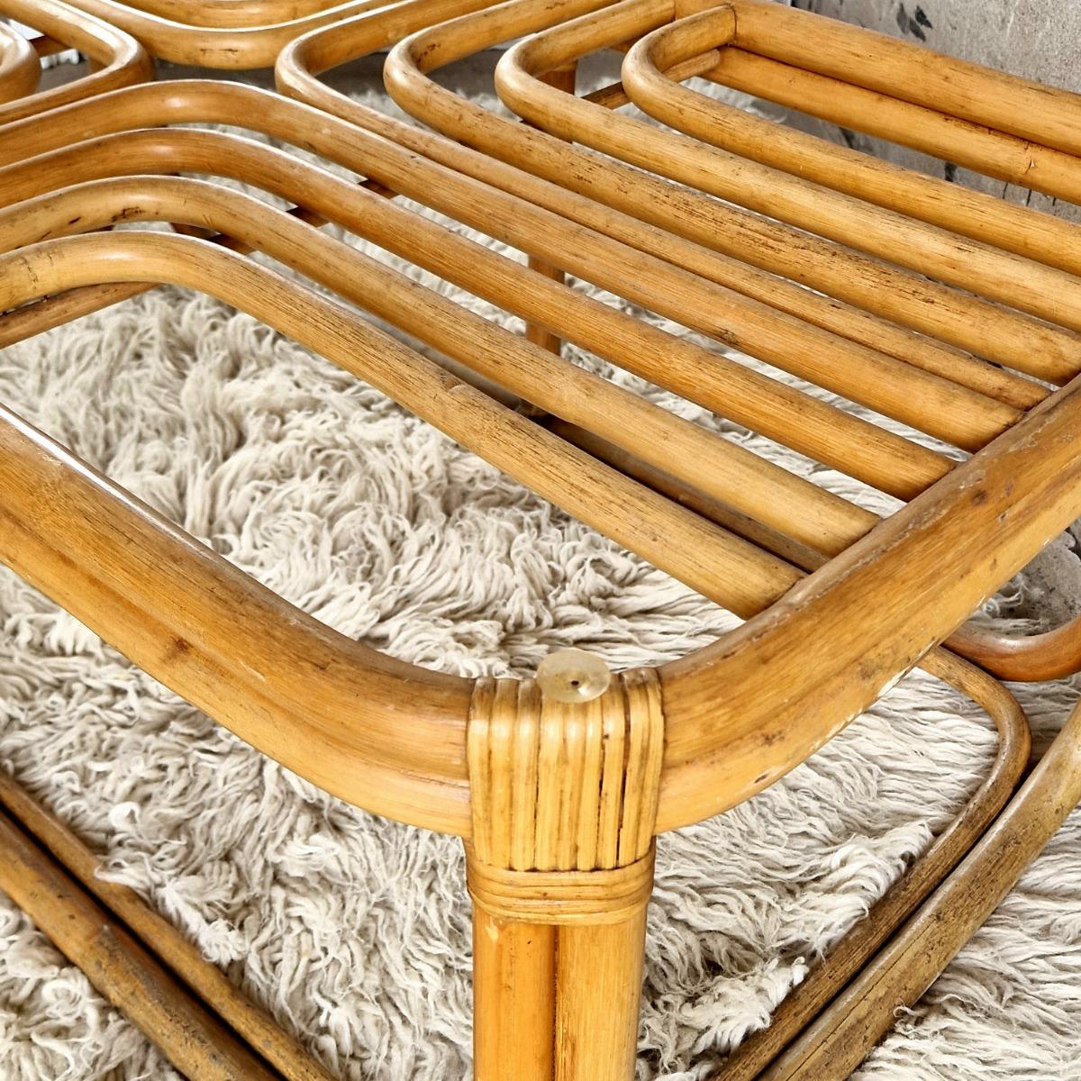 Bamboo coffee table