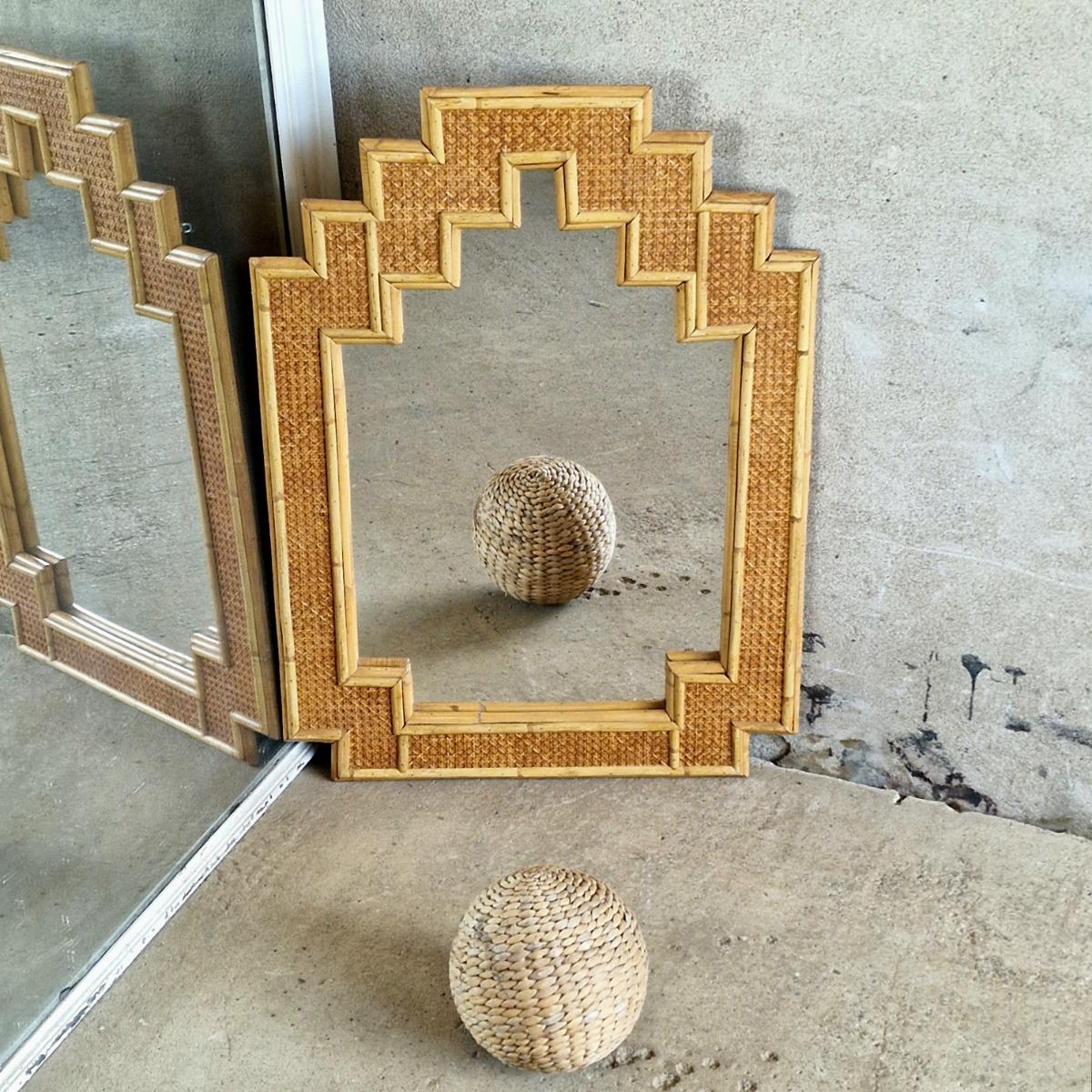 Bamboo mirror