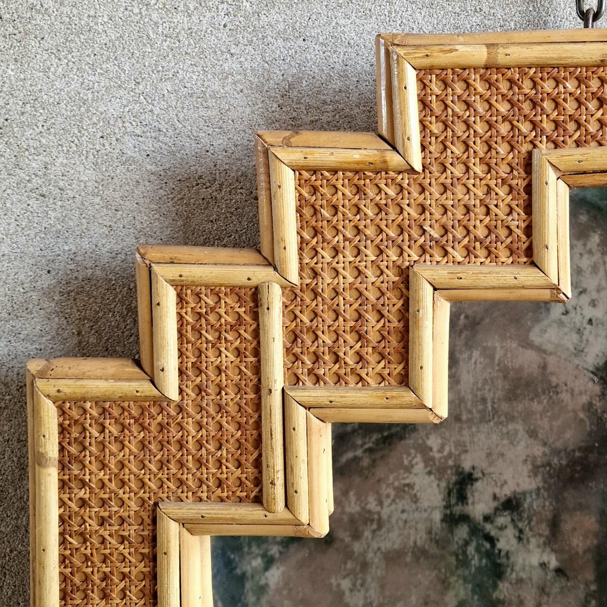 Bamboo mirror