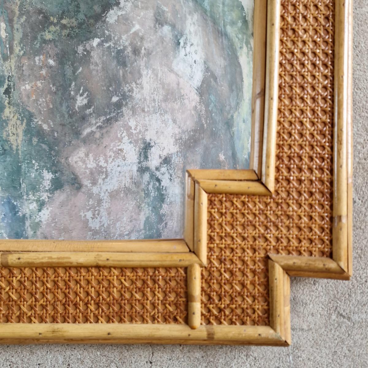 Bamboo mirror