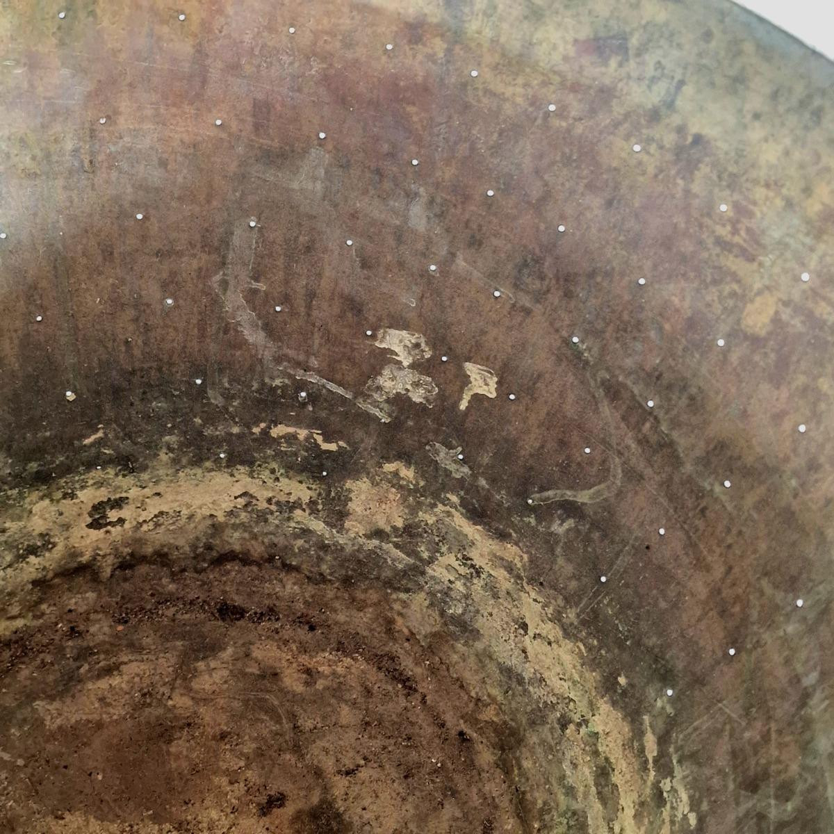 Brass sugar pot planter