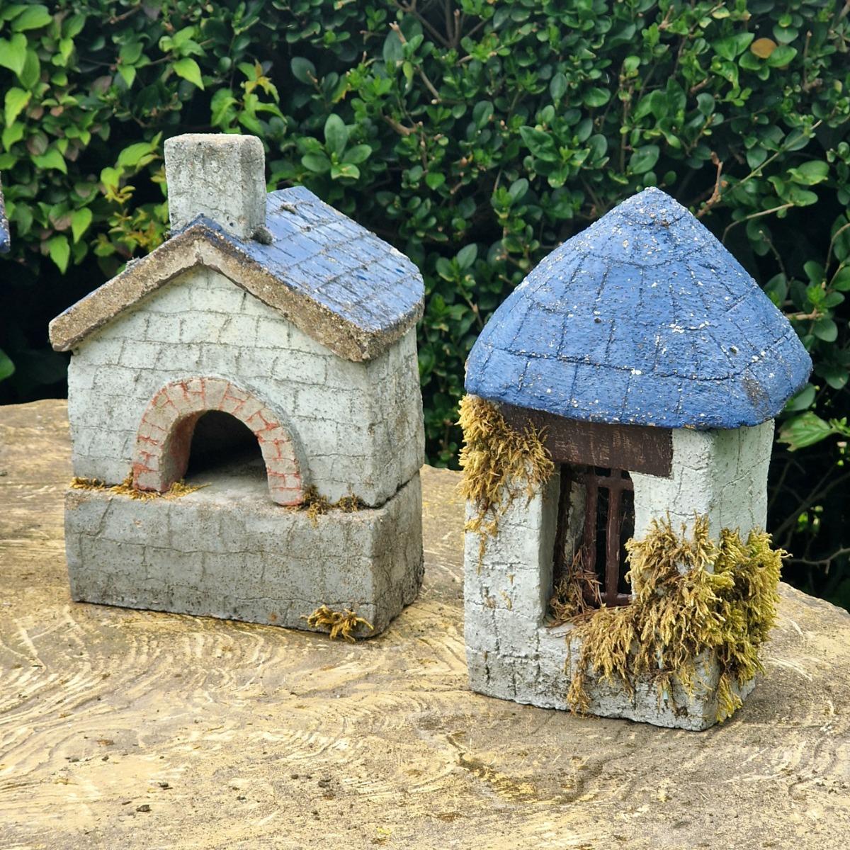 Cast stone country house