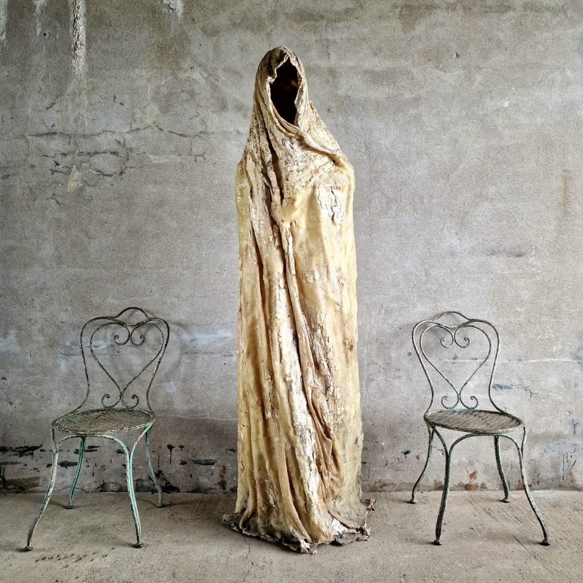 Draped sculpture
