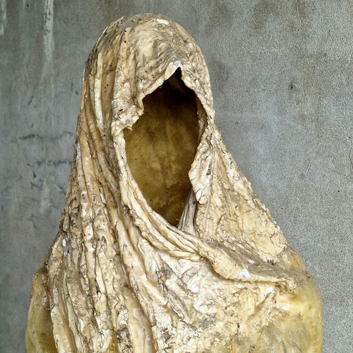 Draped sculpture