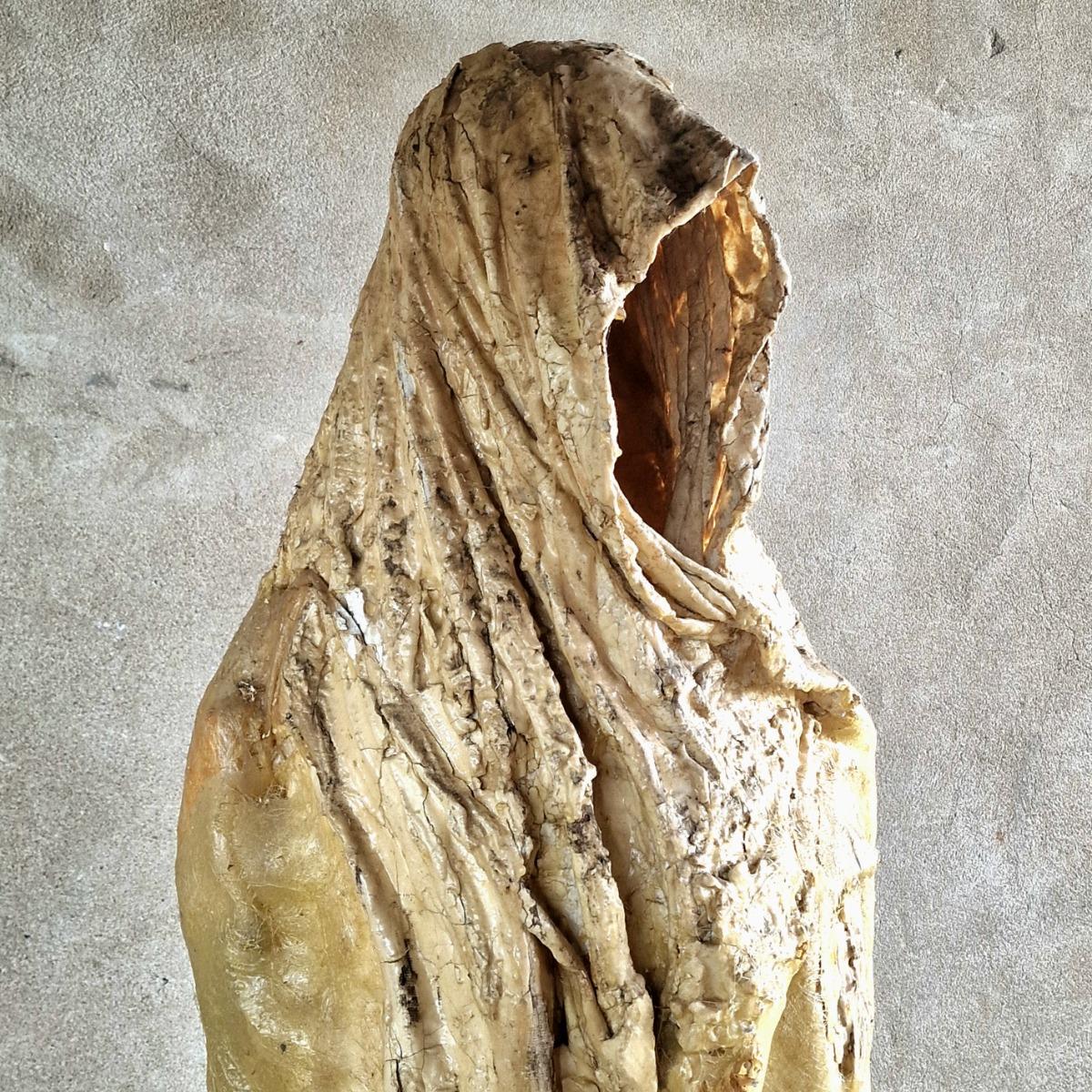 Draped sculpture