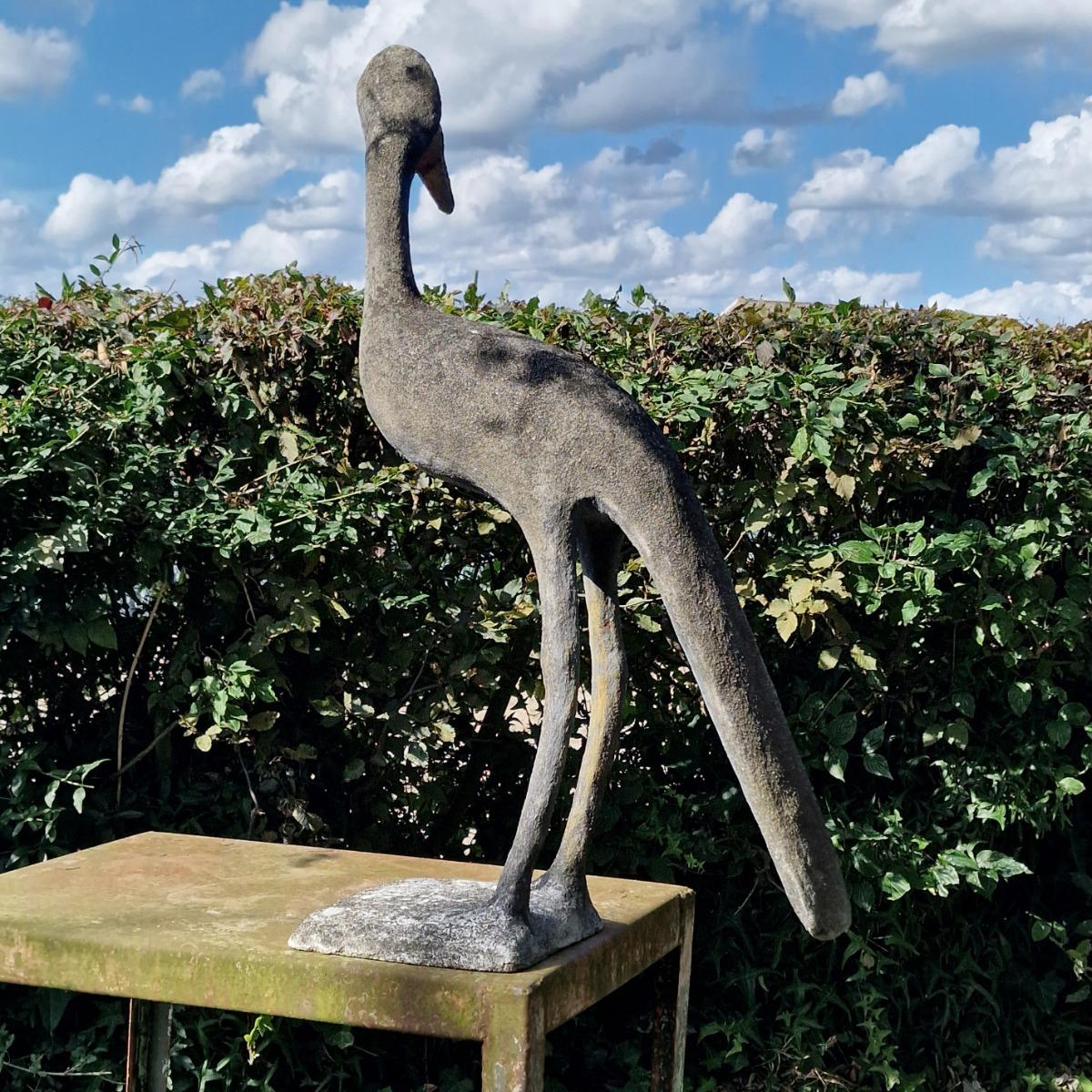 E.Taugourdeau crane bird