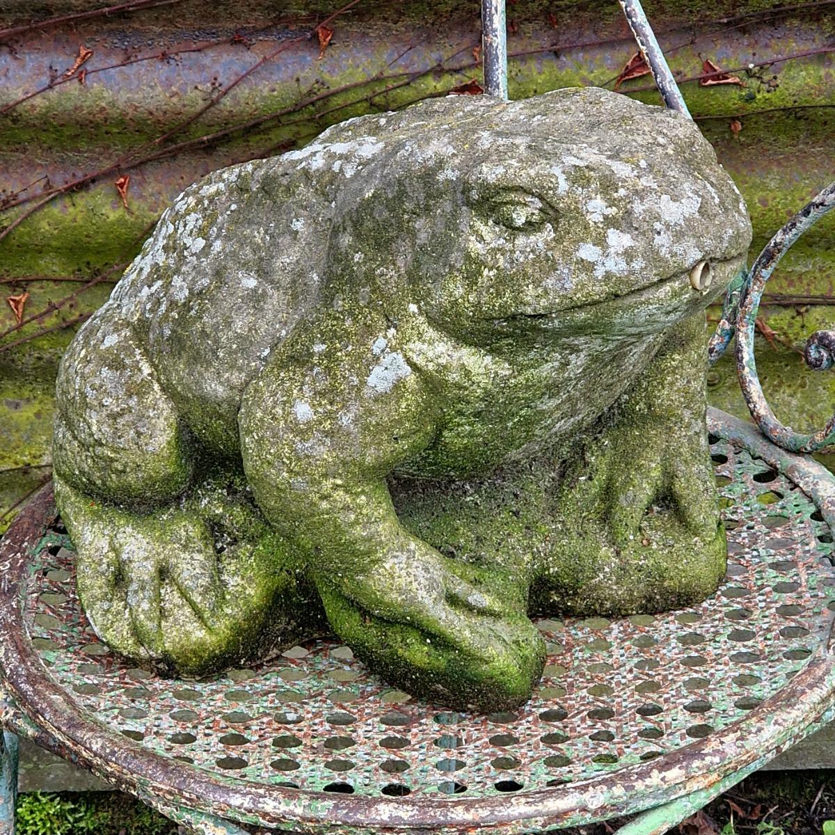 Frog fountain