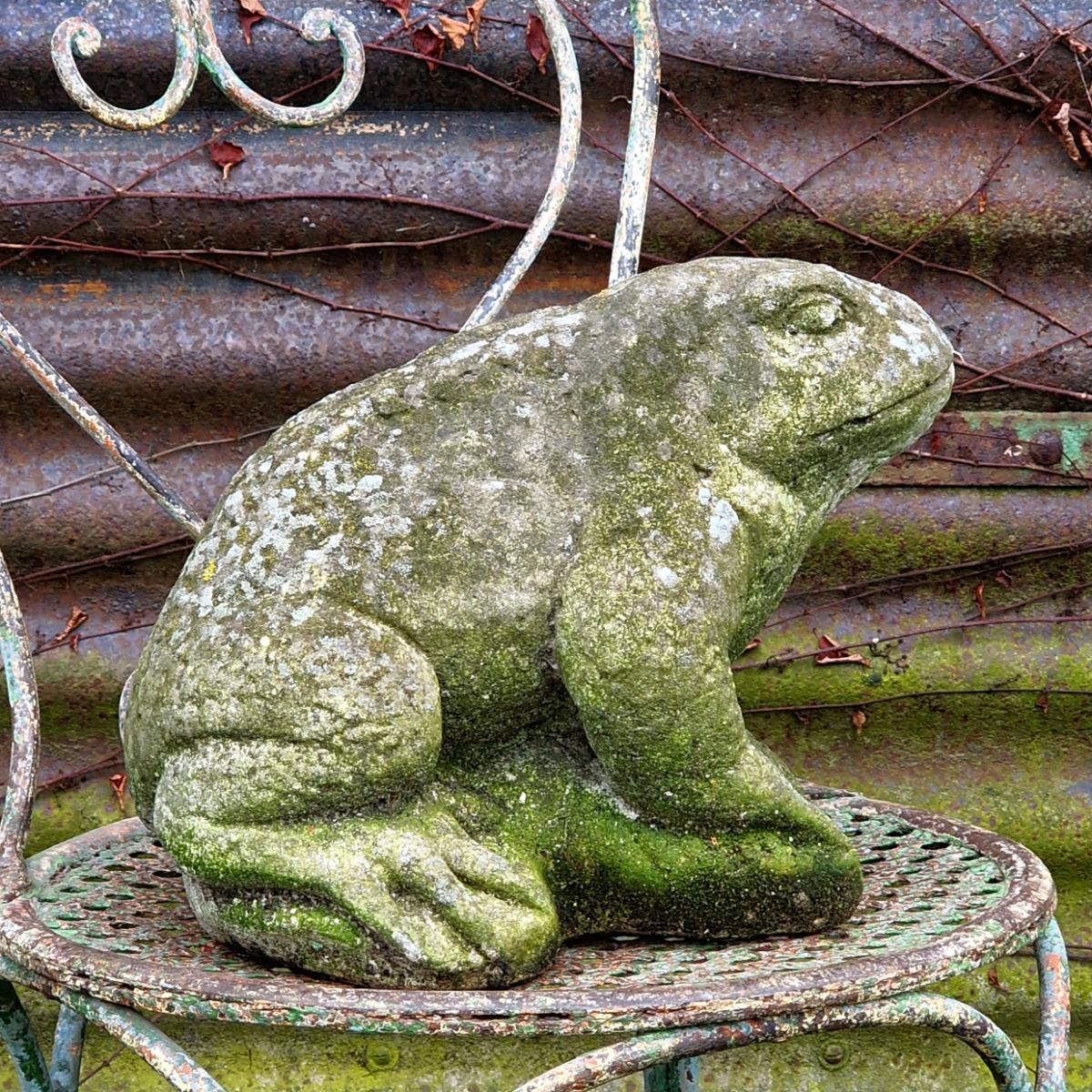 Frog fountain