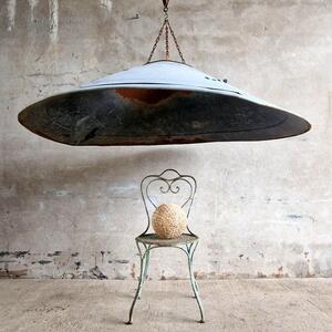 Huge zinc lampshade