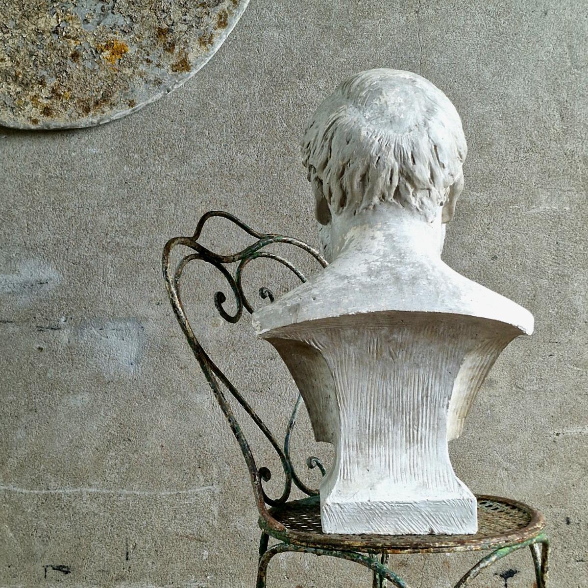 Large bust of a nobleman