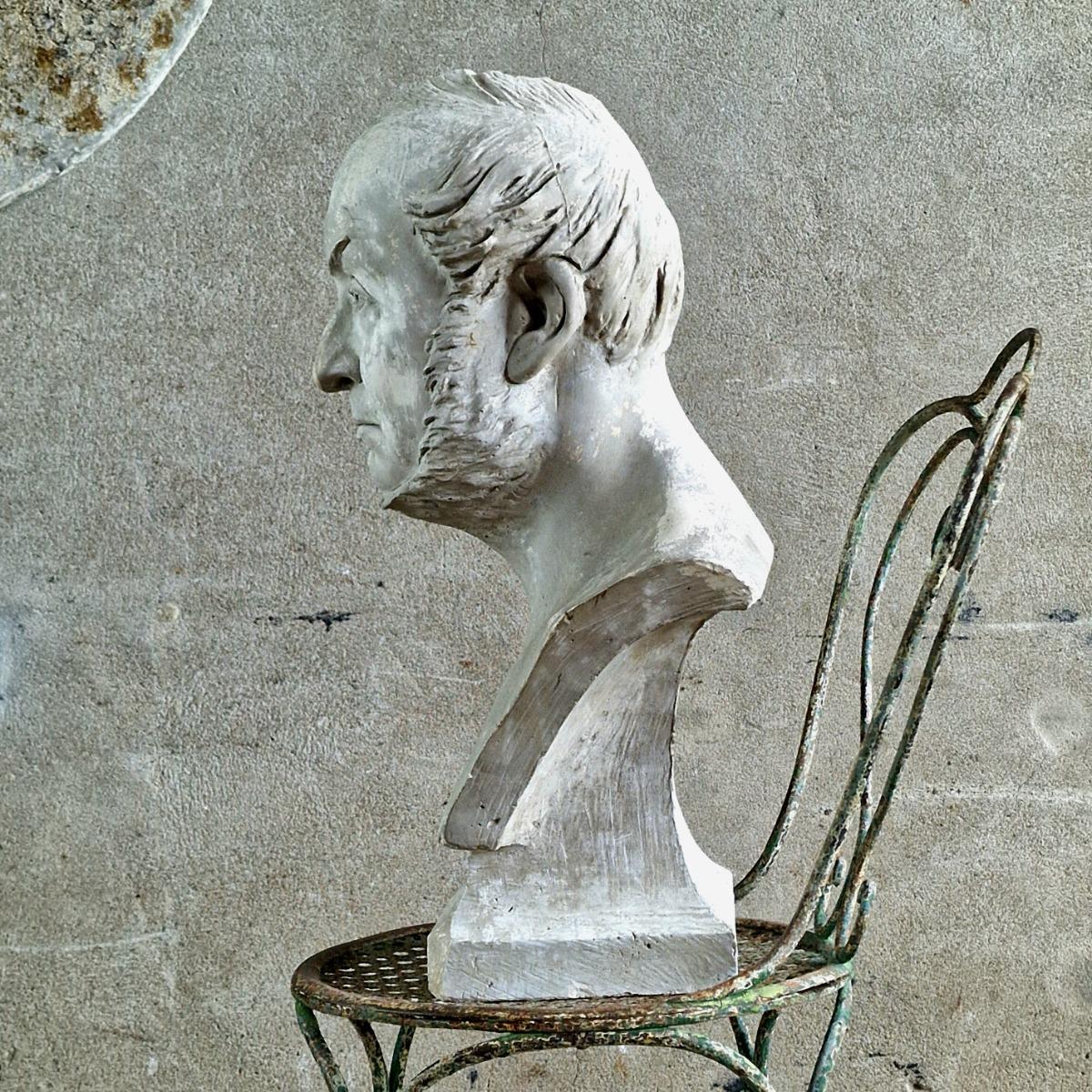 Large bust of a nobleman
