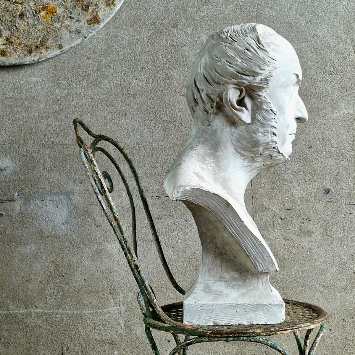 Large bust of a nobleman