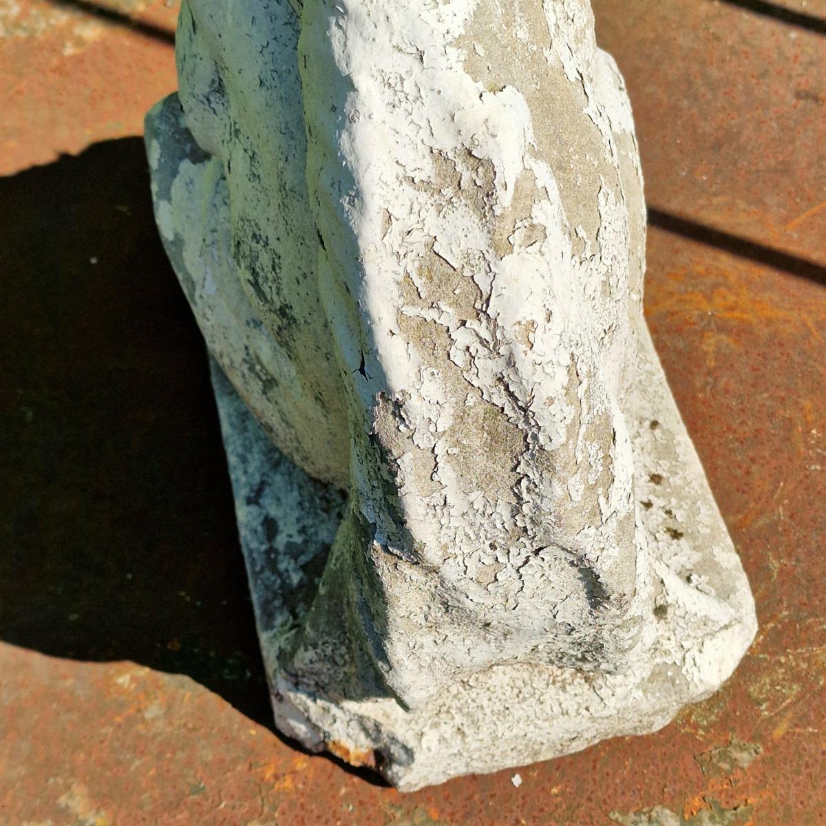 Large cast stone squirrel