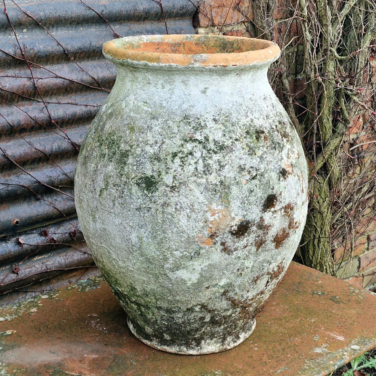 Large terra cotta jug