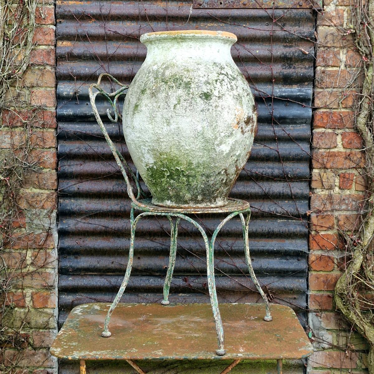Large terra cotta jug