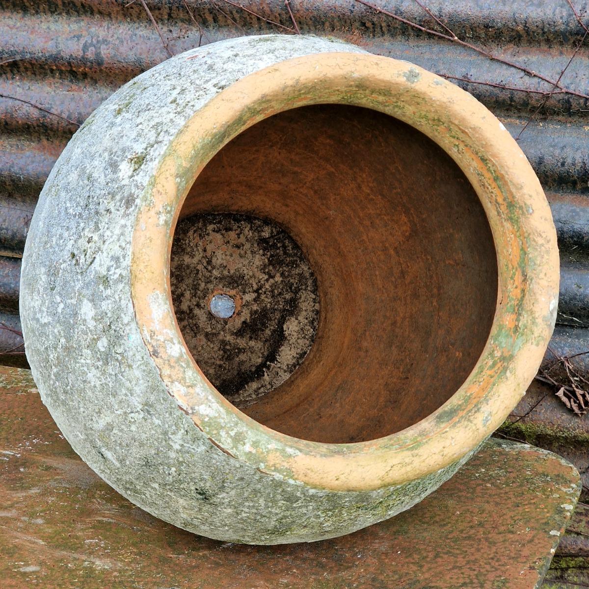 Large terra cotta jug
