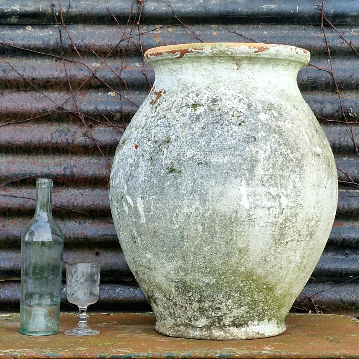 Large terra cotta jug