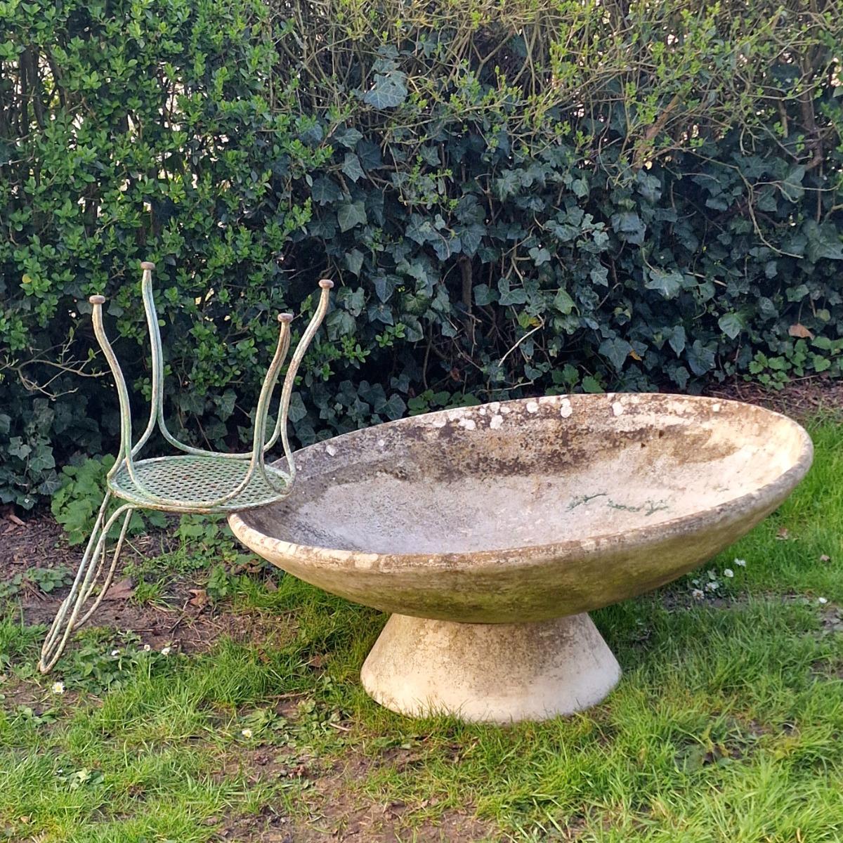 Large W.Guhl disk on base