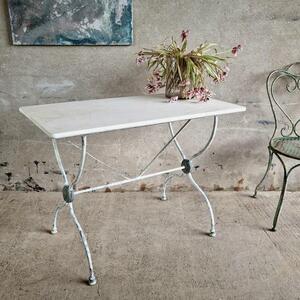 Marble top bistrot table