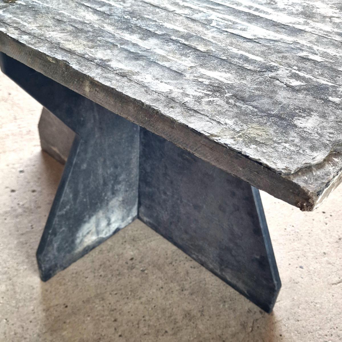 Mid 20thC slate table