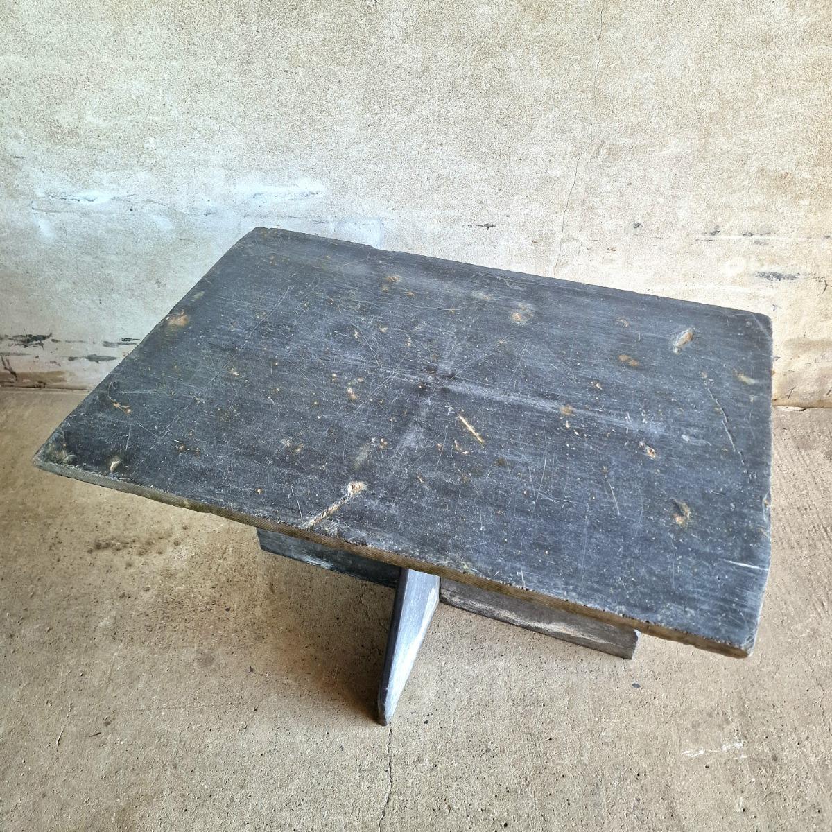 Mid 20thC slate table