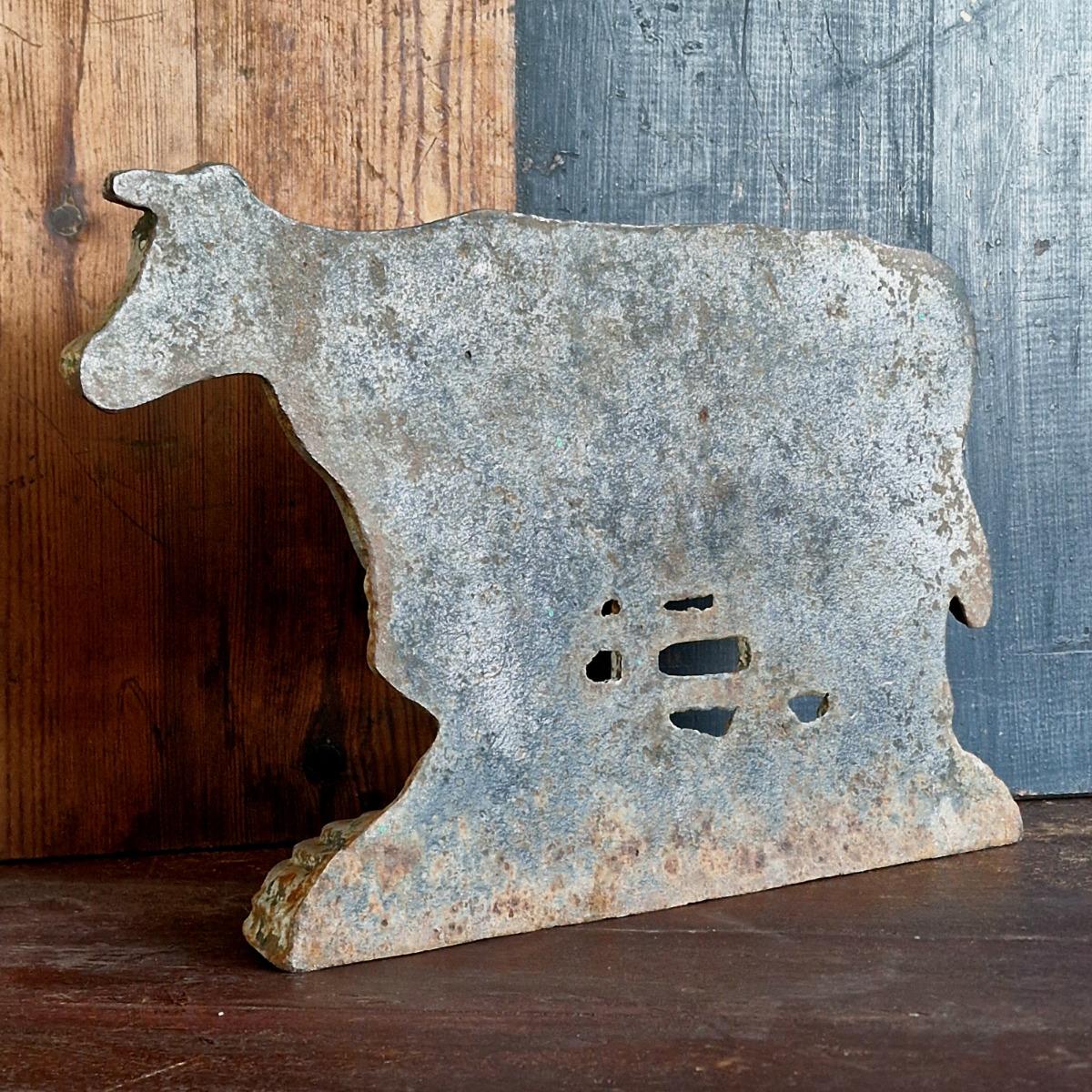 Old butcher's shop doorstop