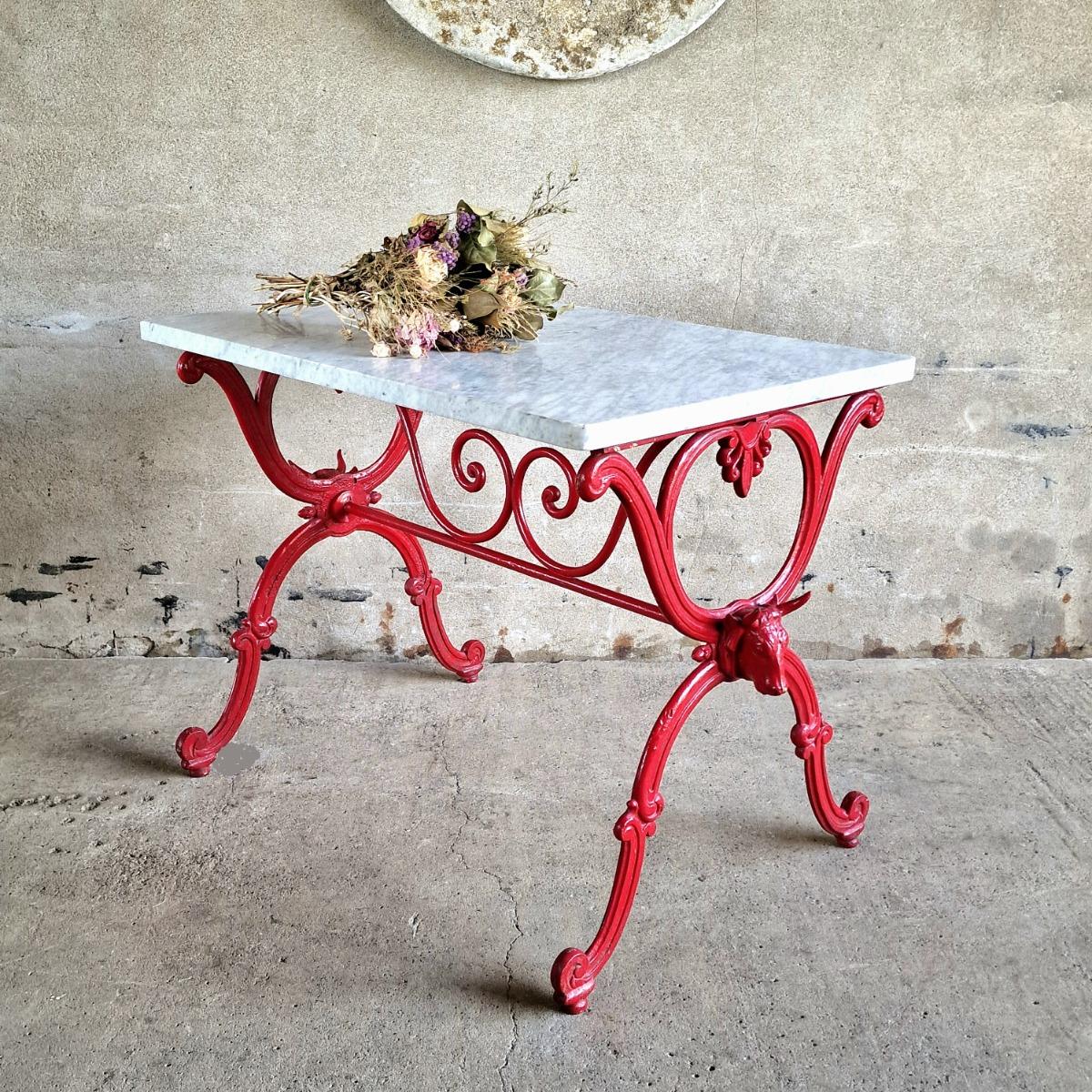 Original butcher's table