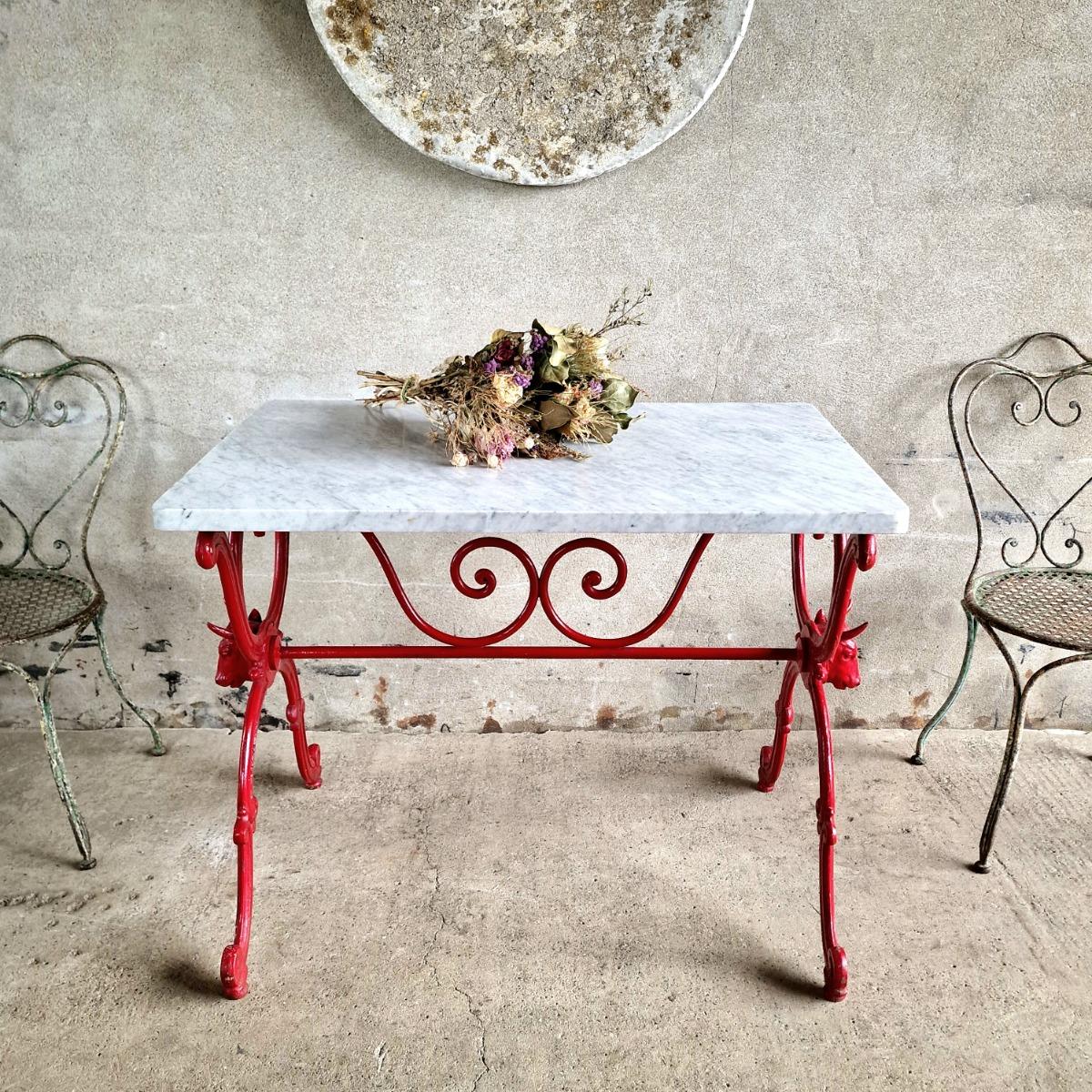 Original butcher's table