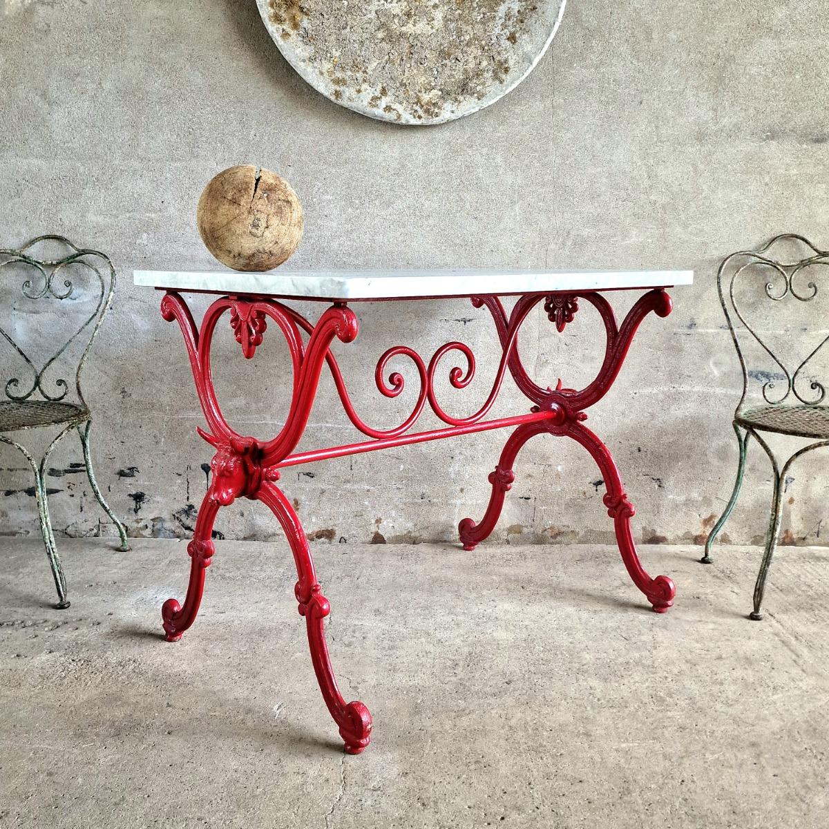 Original butcher's table