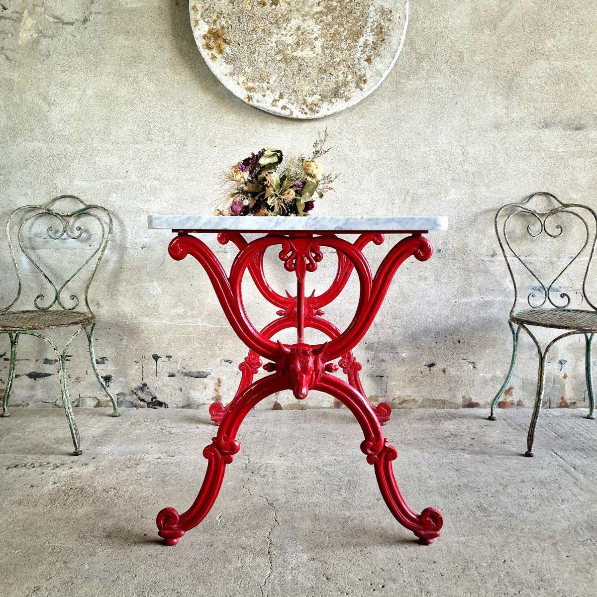 Original butcher's table