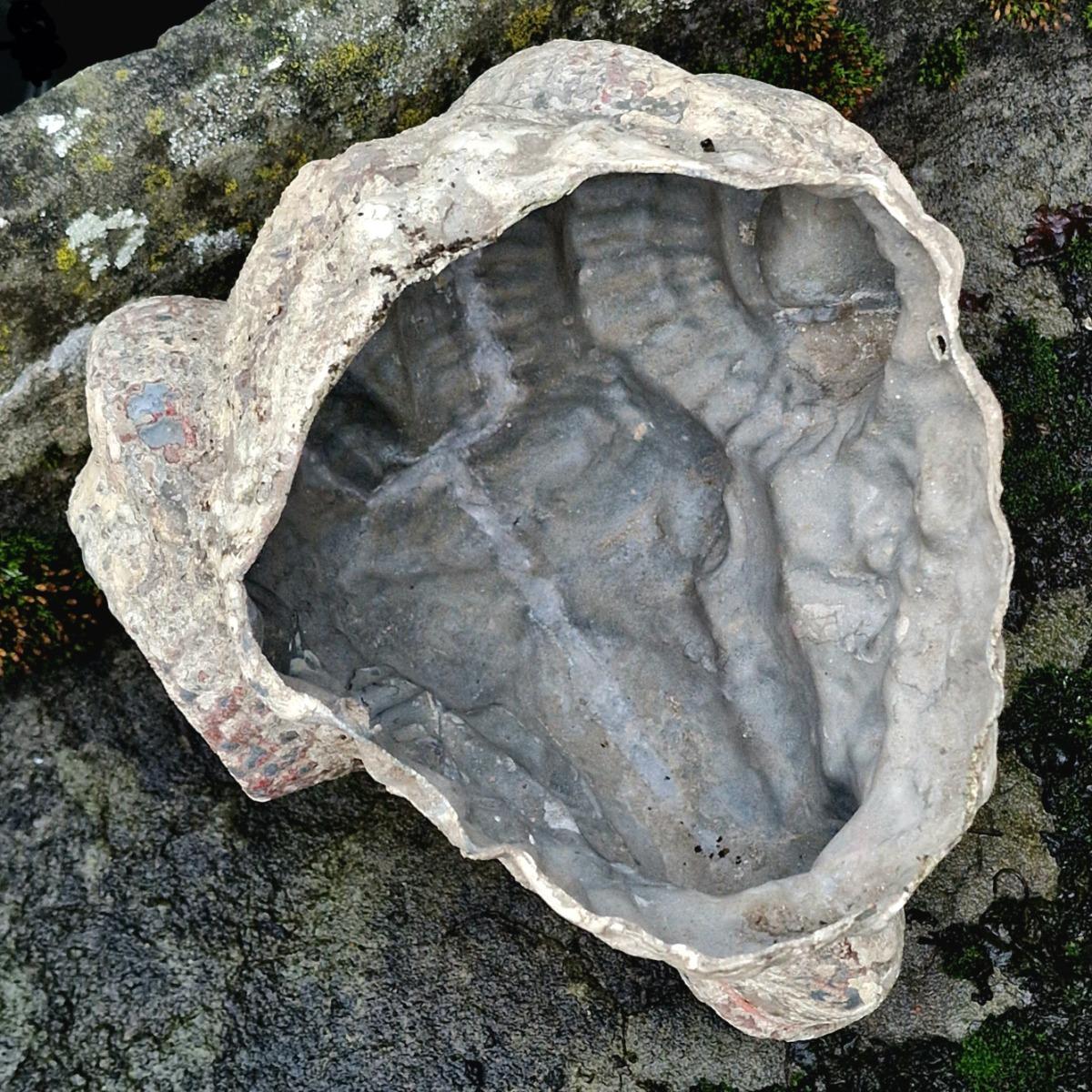 Original zinc rams head