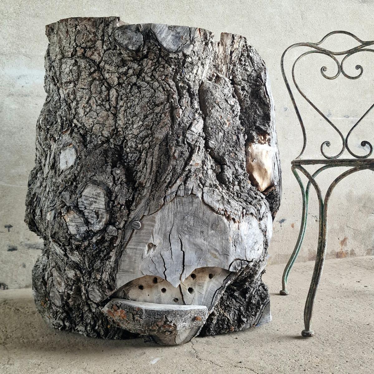 Oversized side table