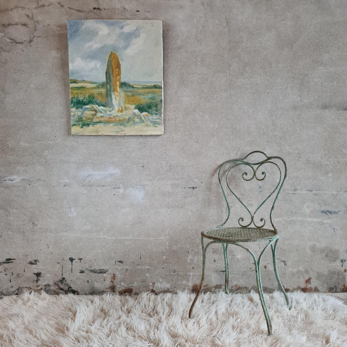 Painting of a Menhir