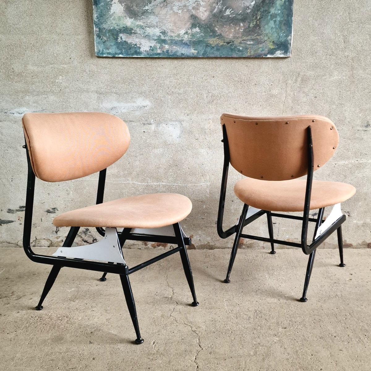 Pair of 60ties easy chairs