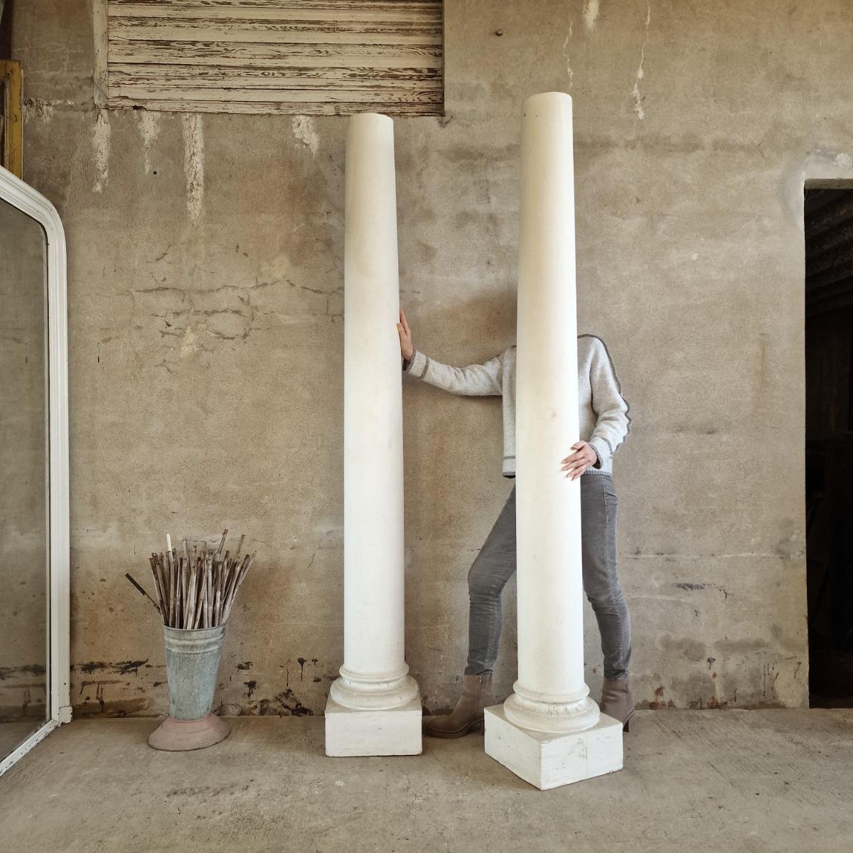 Pair of columns