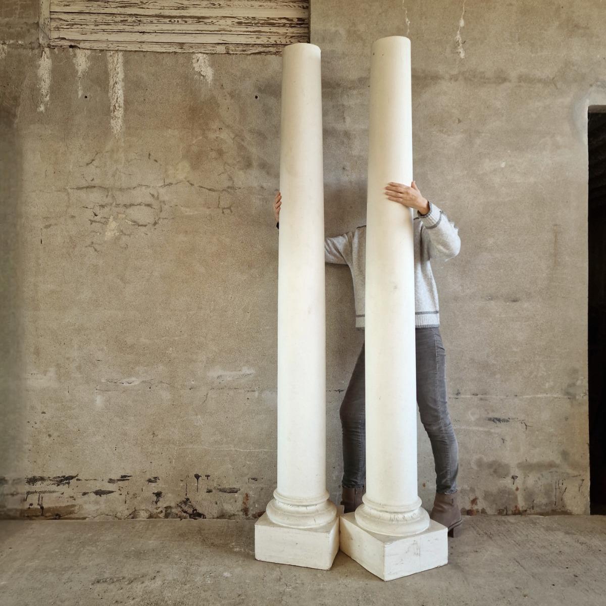 Pair of columns