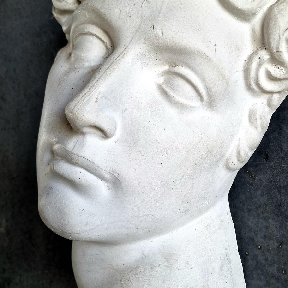 Plaster Greek head