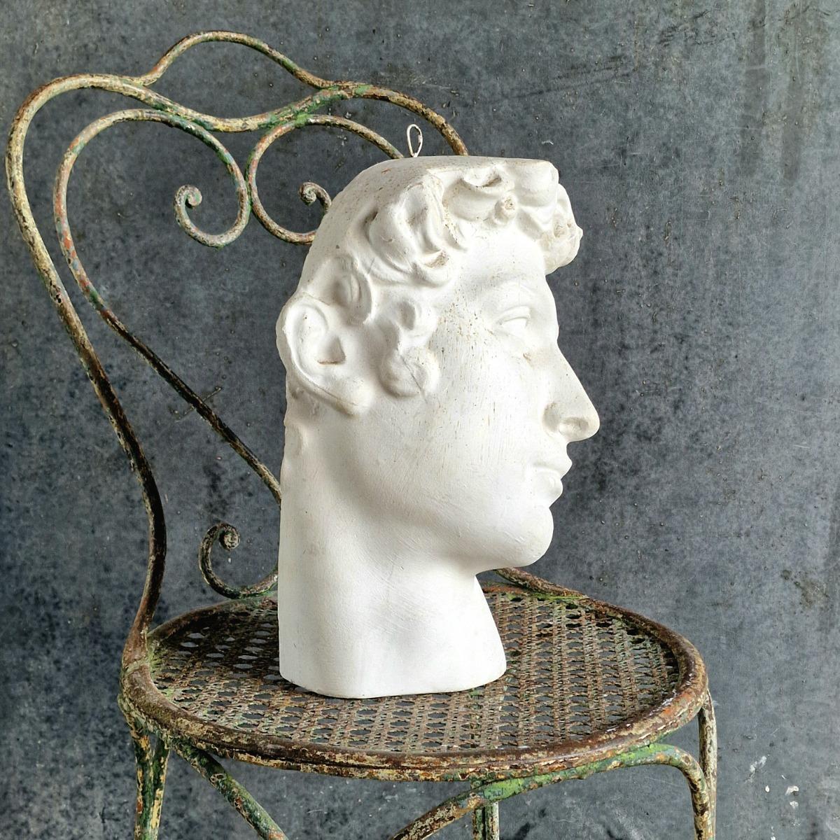 Plaster Greek head