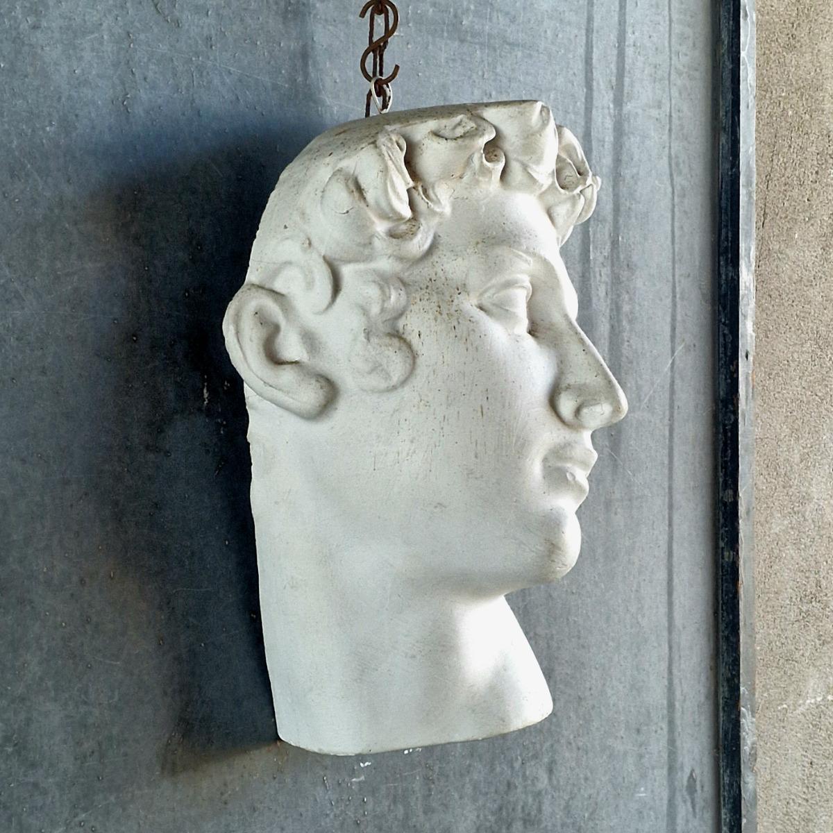 Plaster Greek head