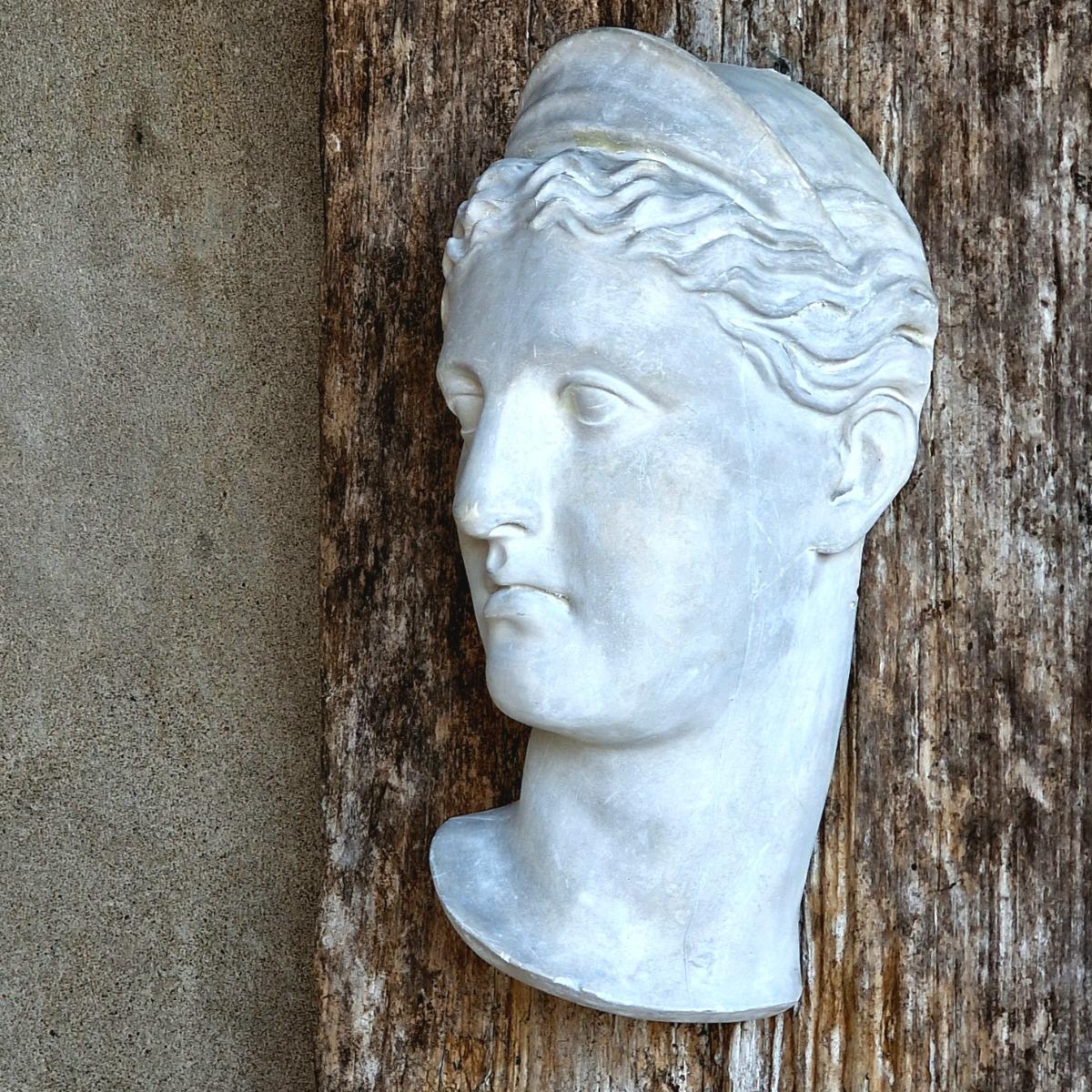 Plaster Greek head