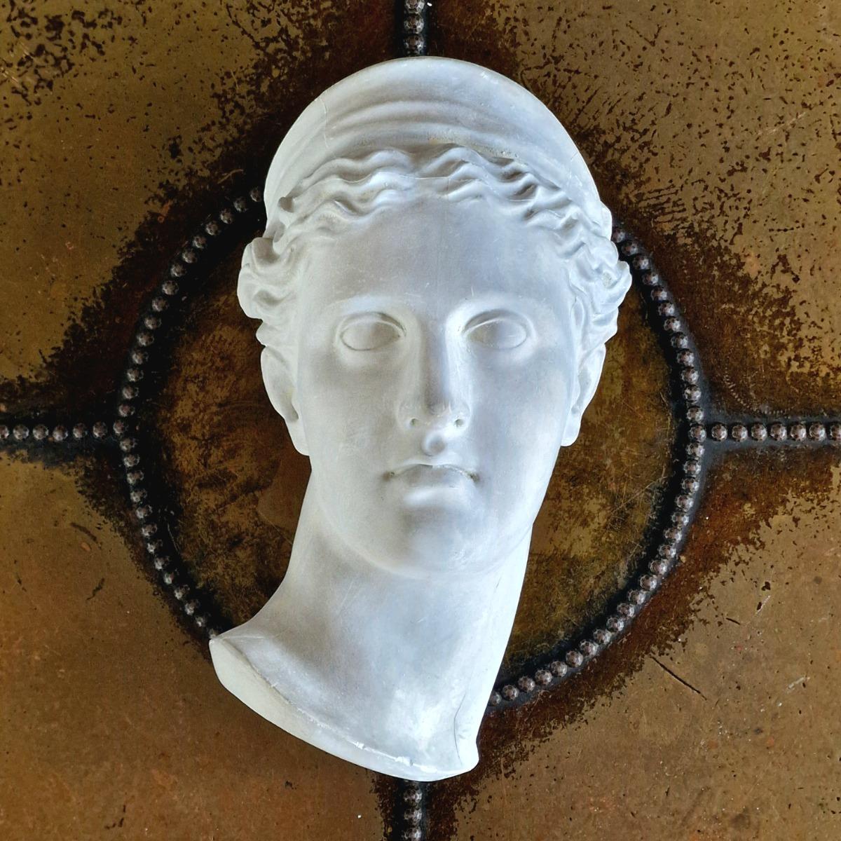 Plaster Greek head